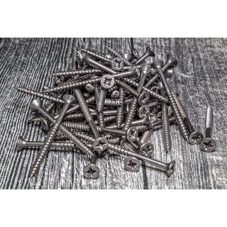 Schroevenset RVS 200 stuks