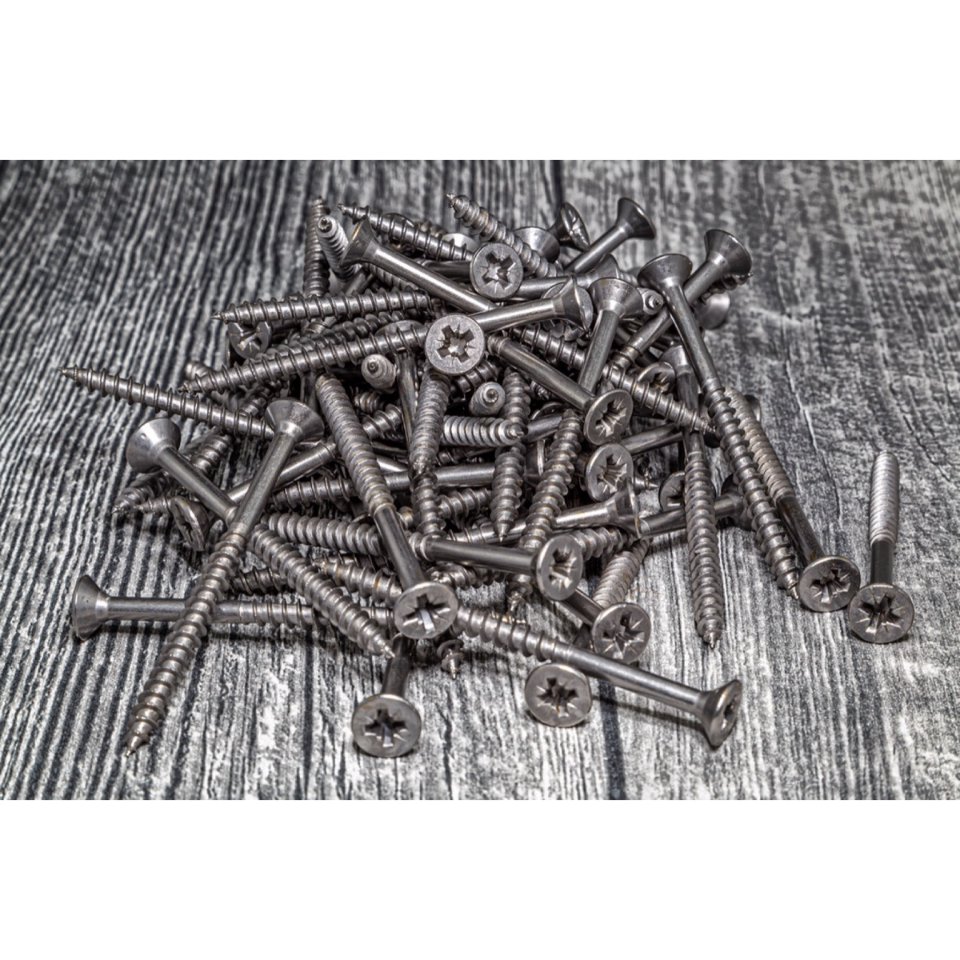 Schroevenset RVS 200 stuks